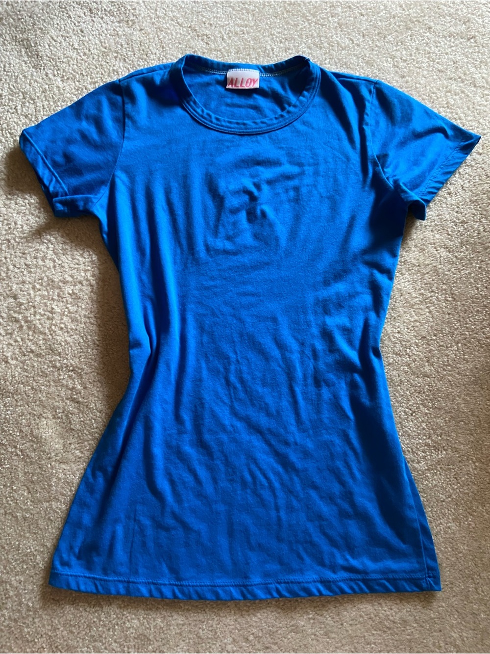 Alloy bright blue t shirt